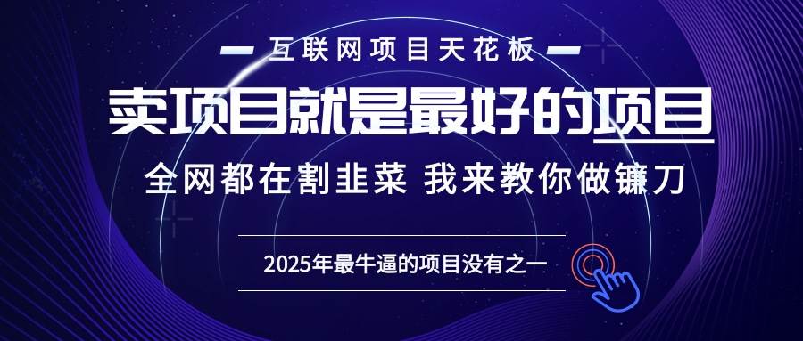 图片[1]-（13662期）2025年普通人如何通过“知识付费”卖项目年入“百万”镰刀训练营超级IP…